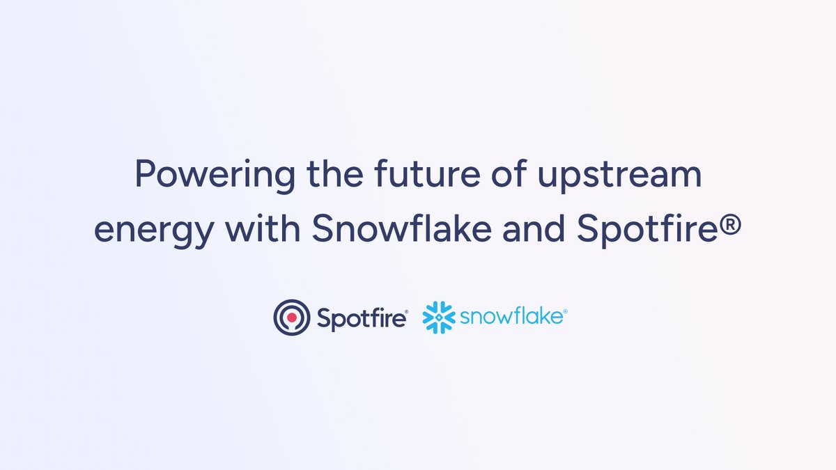 Spotfire tweet media