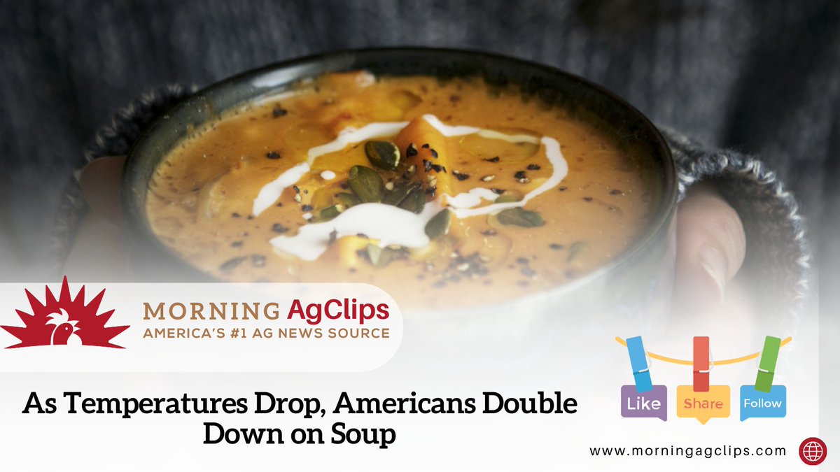 AgClips's tweet image. The earliest discovered soup bowl dates to 20,000 B.C., in Jiangxi Province, China. Archeologists believe the use of hot rocks to boil rice, grains and vegetables in liquid before eating pre-dates baking and roasting.

Read on: hubs.la/Q040zJk-0

#soup #foodie #funhistory