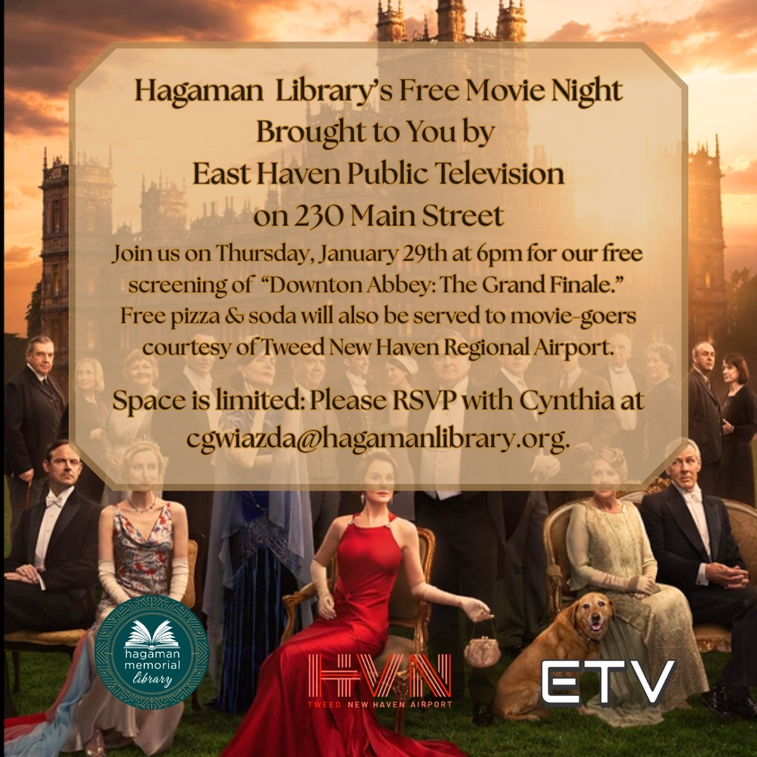 Join us for a screening of "Downton Abbey: The Grand Finale" (2025) (PG) starring Marilyn Cutts, Dominic West, &amp; Lorna Nickson Brown. Doors open at 6pm, film at 6:30 p.m.  Pizza and drinks will be served! Come enjoy the final chapter in the Downton s... bit.ly/3LZoRFg