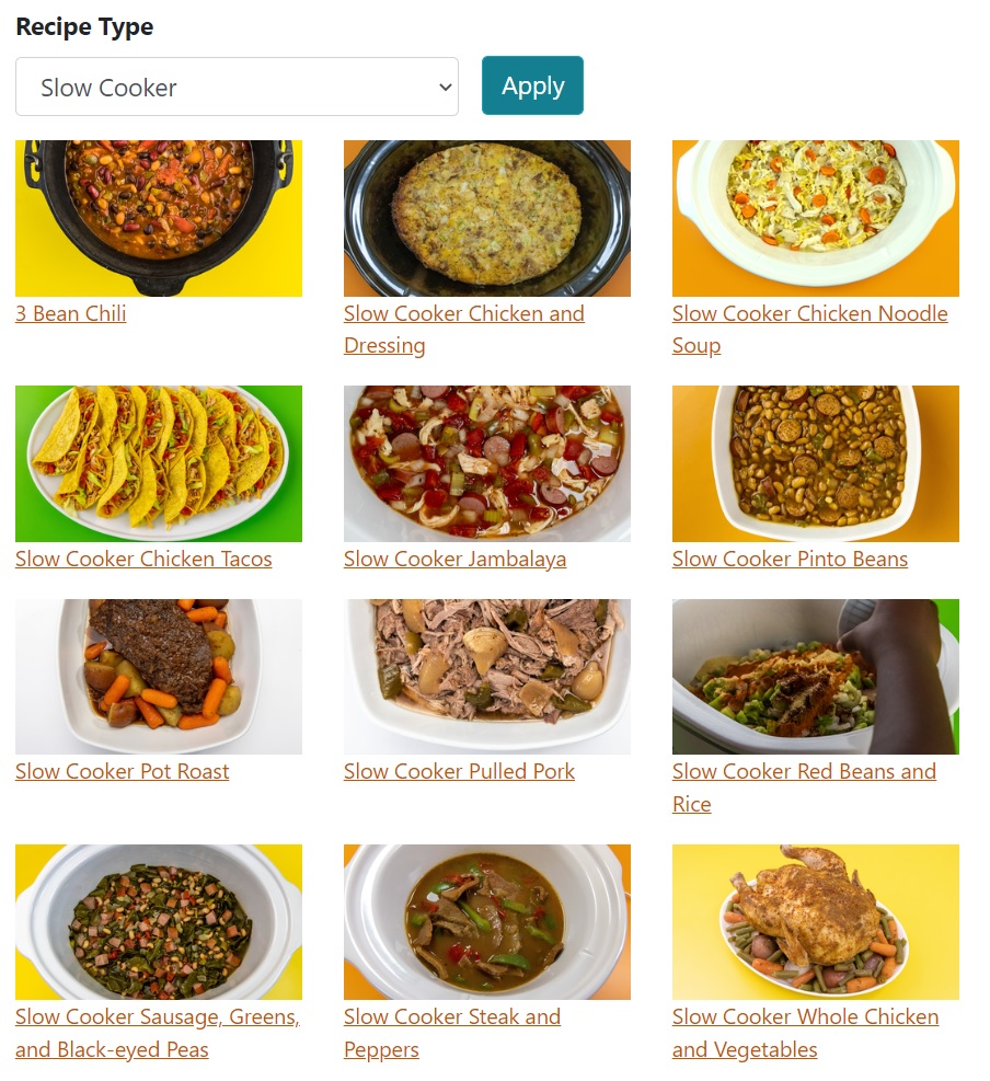 happyhealthyms's tweet image. Need a slow cooker recipe? HappyHealthy can help! Filter recipes by "Slow Cooker" and find our delicious slow cooker meals.

happyhealthy.extension.msstate.edu/recipes

#NationalSlowCookingMonth
#HappyHealthyMS
#CookWithExtension