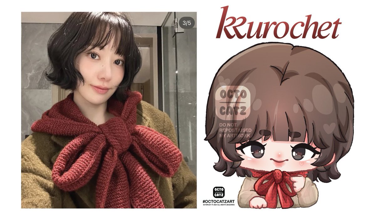 #LE_SSERAFIM #SAKURA #KKUROCHET 🐱🎀
งานไซส์ไข่ต้มครึ่งตัว หวานๆ น่ารักๆ
รับวาดตัวการ์ตูน ออกแบบของ,พรีวิว
โฟโต้เฟรม ทำโปรเจคต่างๆ สั่งได้ค่า
【 Commission 】  
✦ ขอบคุณงานคอมมิชค่ะ
✦ Artwork by #OCTOCATZART
#รับวาดรูป #คอมมิชชั่น #รับออกแบบ
#รับออกแบบgiveaway #commissionTH