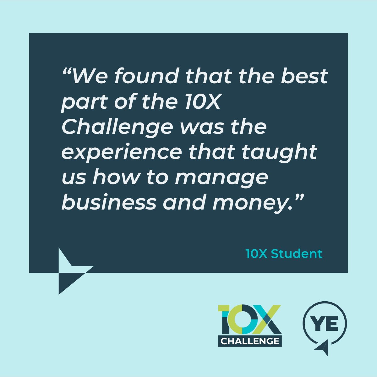 youngenterprise's tweet photo. Are you and your school ready for the #10XChallenge?

The challenge combines #enterprise and #FinancialEducation to enhance employability skills and build career readiness through applied learning.

Register now to access FREE resources 
👉 https://t.co/HYKdykE2xU https://t.co/mA3TYrWpTV