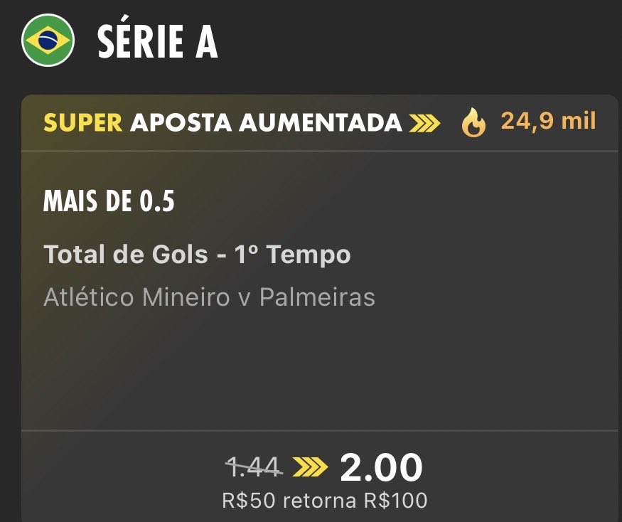 Gostaram da Super ODD de hoje na Bet365?