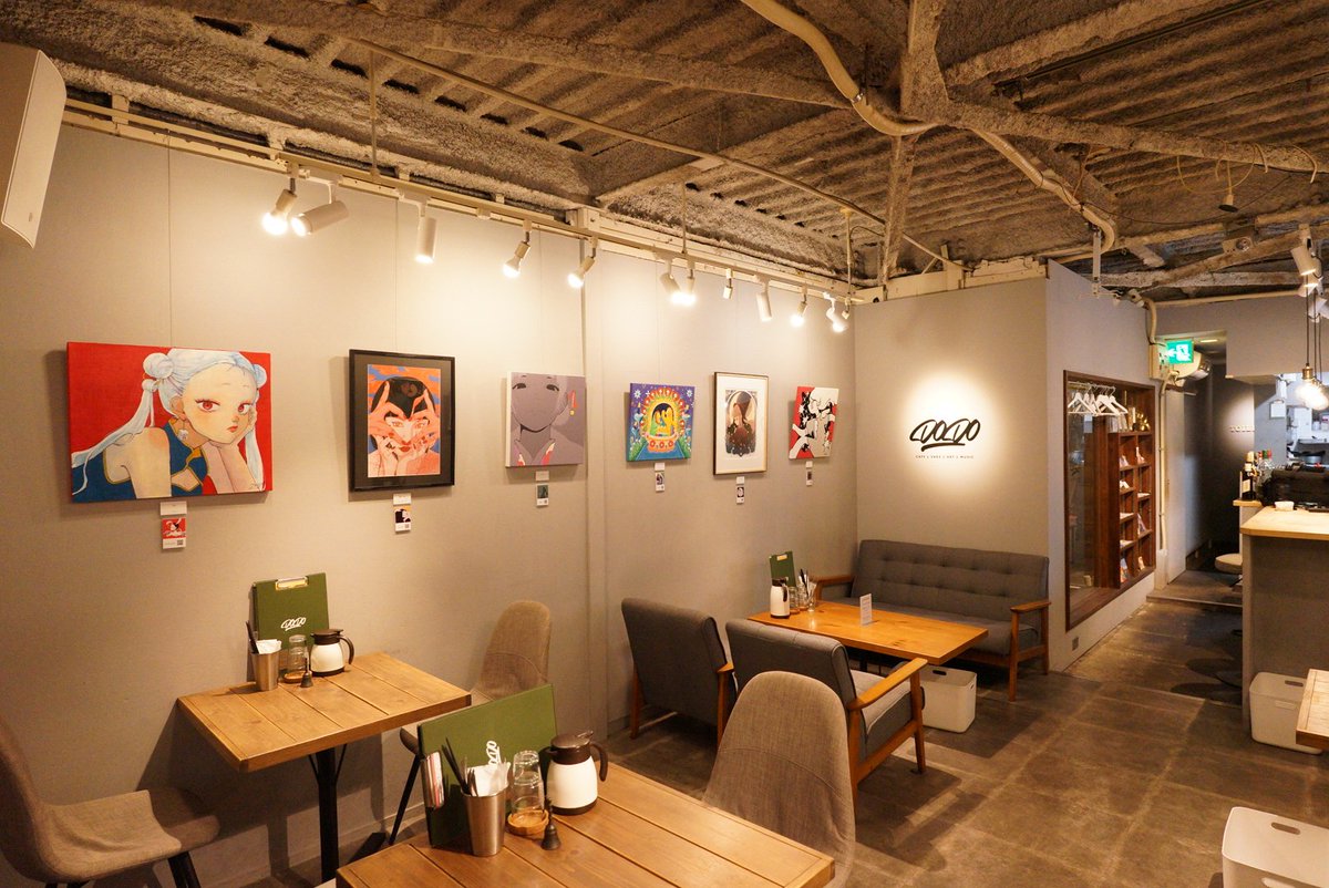 cafe DODO @つけナポリタンと和風オムライスと固めプリン tweet media