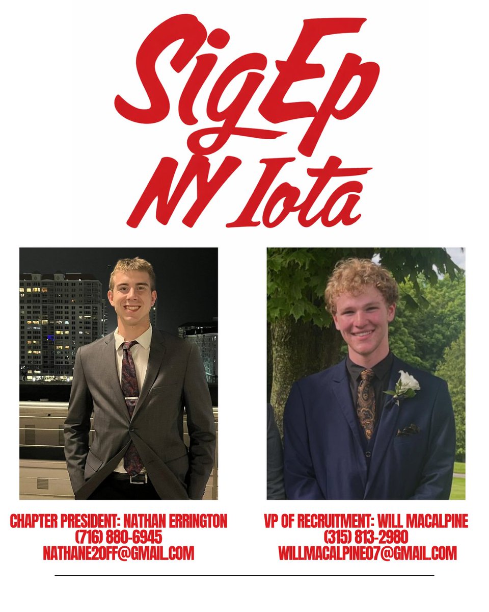 spring Recruitment is here!
Join us at Activities Night in Steele Hall from 7:00–8:30 tonight!