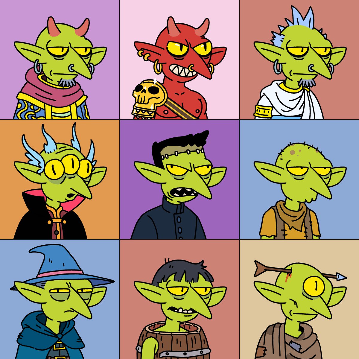 magicburp's tweet image. 10 new members joined yesterday including artists, collectors, and developers. 
Welcome to the goblin chaos 🫡 
87 days until mint