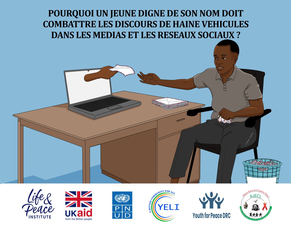 yeliburundi's tweet photo. Pourquoi un jeune digne de son nom doit combattre les discours de haine véhicules dans les médias et des réseaux sociaux ?

#StopInfox
#StopHateSpeech https://t.co/kvLsDAnaj4