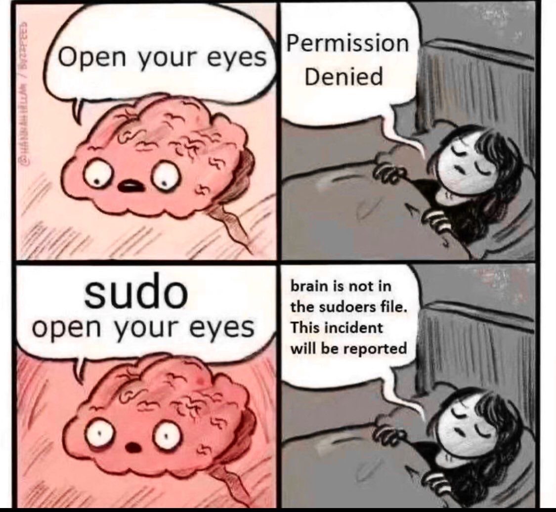 cyber_razz's tweet image. How I love Linux jokes