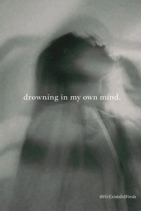 HeExistsInWords's tweet photo. Lost in thoughts I never learned how to escape.
I disappear into myself more often than I admit.
#InMyThoughts๐ https://t.co/cDdHzh5dtx