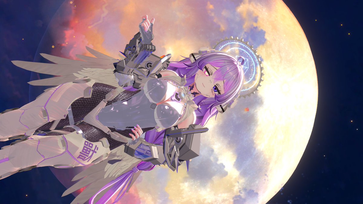 💜Owi pechochos💜
🌕¿Que tal ta yendo su semanita?🌕

#Vtuber #VtuberES #VRChat #VtuberSupport