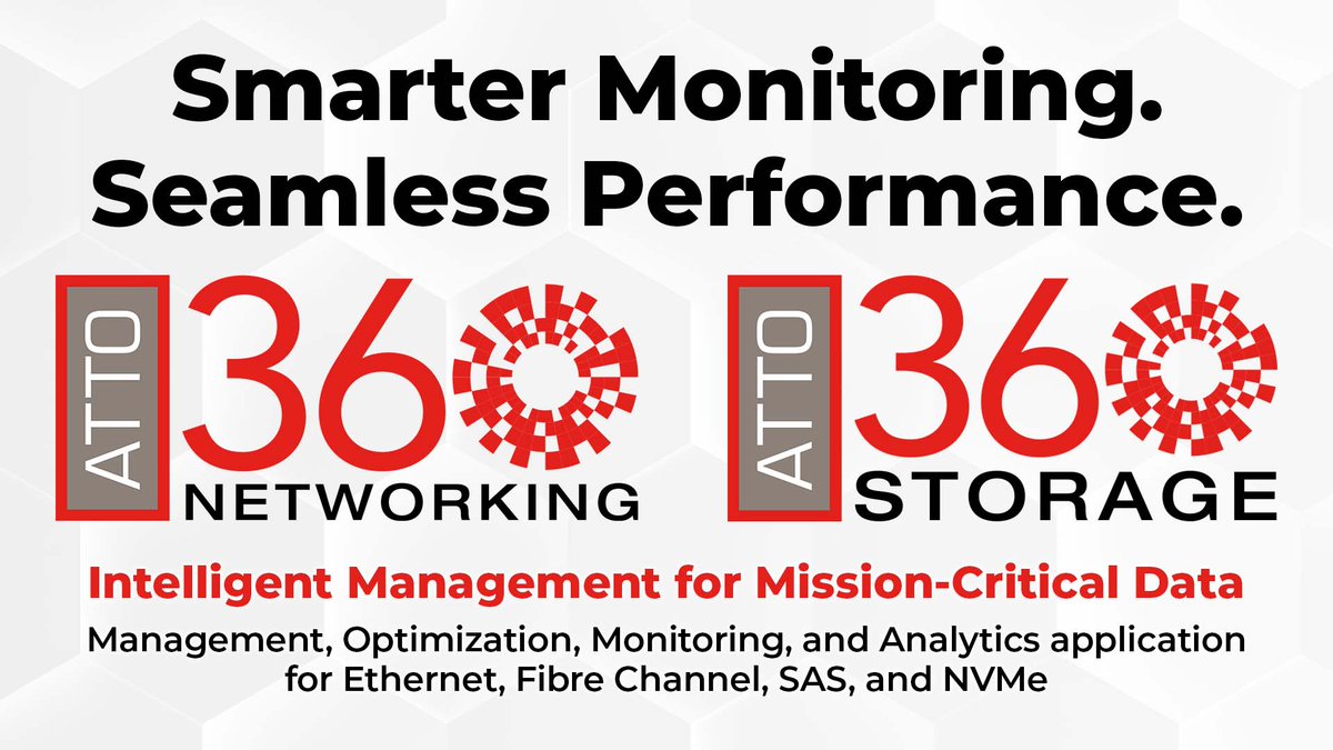 ATTO Technology tweet media