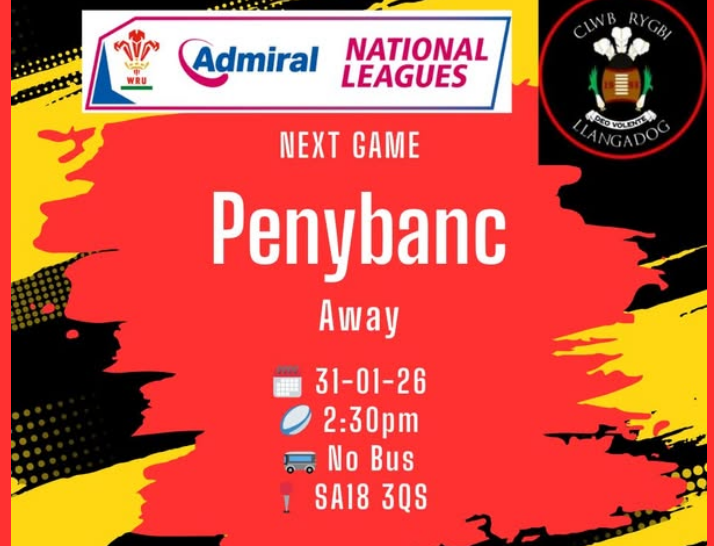 Llangadog RFC tweet media