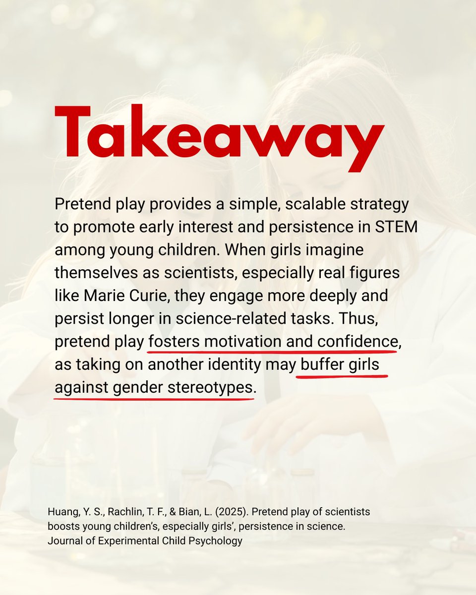 🔍 Research that demonstrates how pretend play helps improves engagement in children! This research connects to our Center's "Game Building as Engagement" training that introduces games and interactive narratives as tools for fostering engagement. Join our training today!