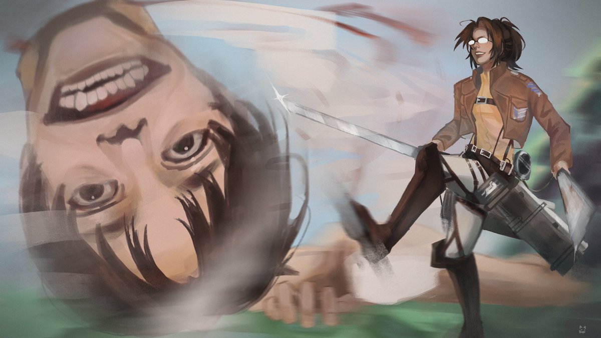 漢佐耶要愛上巨人了
#ハンジ
#hange
#漢吉