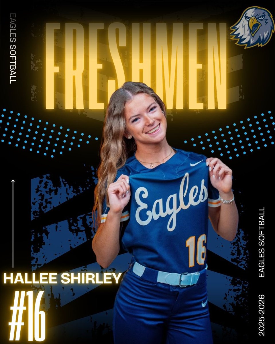 Meet the Team: 🦅

Hallee Shirley #16: MIF/OF

Hometown: Toccoa, Georgia 

Go Eagles🦅🦅🦅