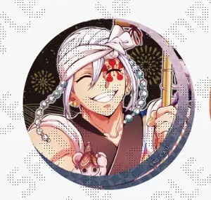 譲渡】鬼滅の刃 阿波踊り ランダム缶バッジB 譲→宇髄天元 求→定価