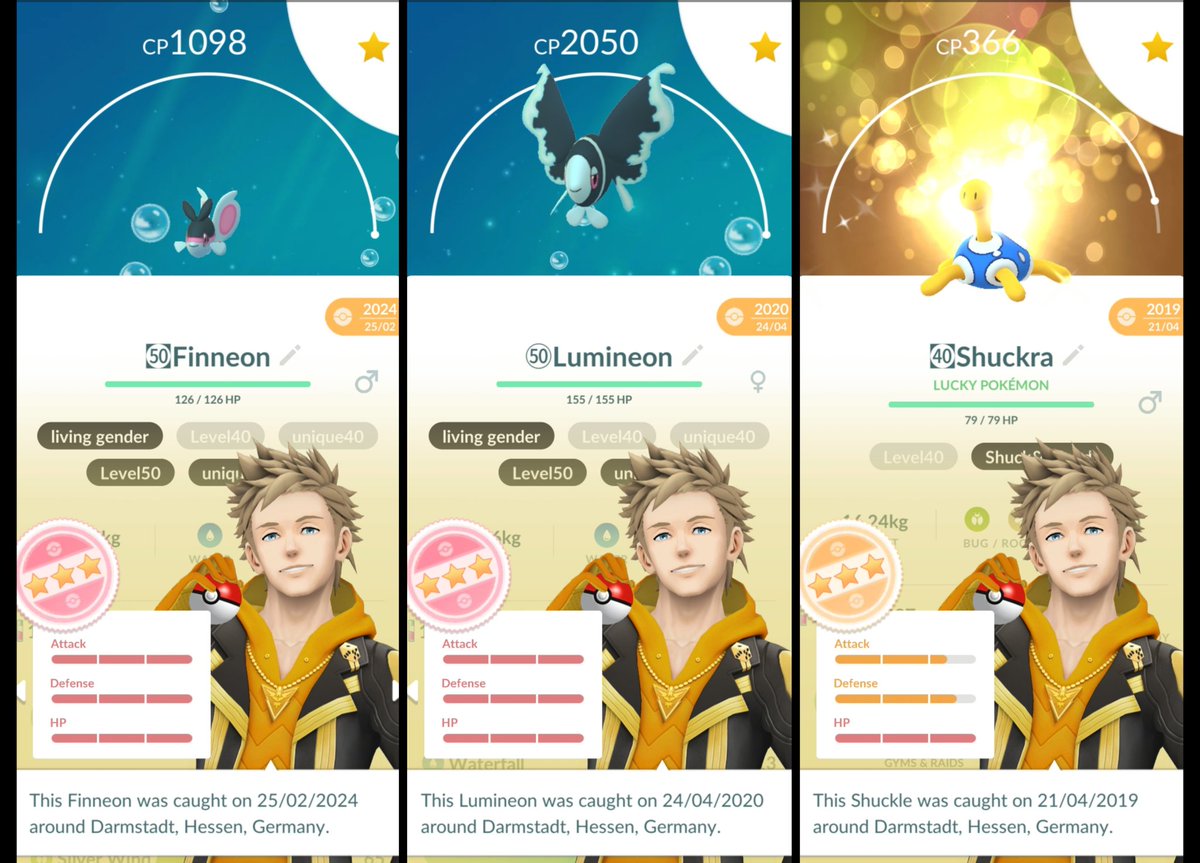 Forgot to post this on #maxoutmonday...

Finneon family L50 ✅ 
Shucky Shuckle #67 L40 

Total L50: 718
Unique L50: 574