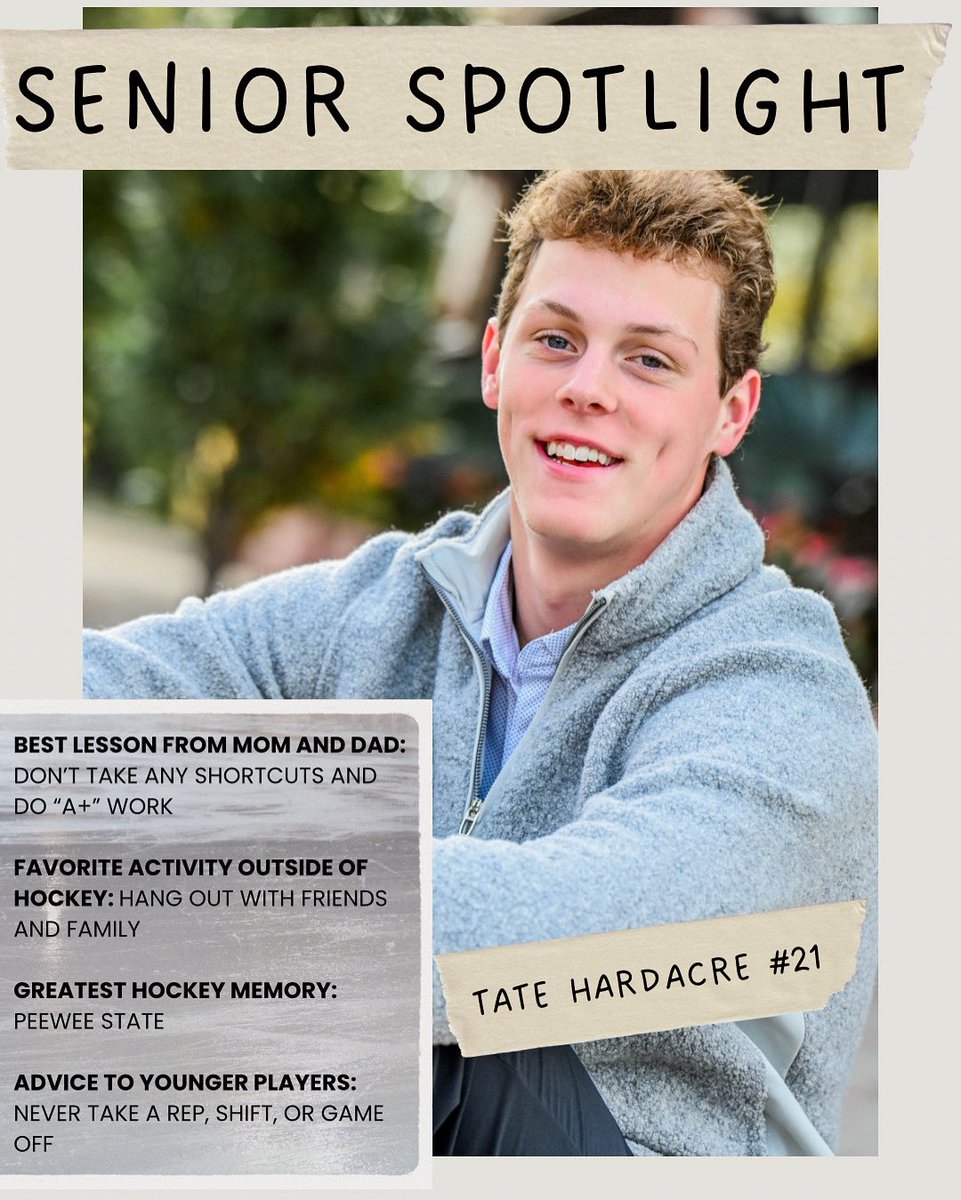 TonkaBoysPuck's tweet photo. ⚓️ Senior Spotlight ⚓️ 

Tate Hardacre https://t.co/39pX6aX9Fl