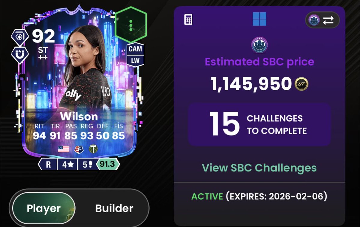 kitinho02's tweet image. Los sbc que hice en toty (1.5kk valor total, son los tres horribles) / el sbc que debi hacer (es la mejor carta del juego)