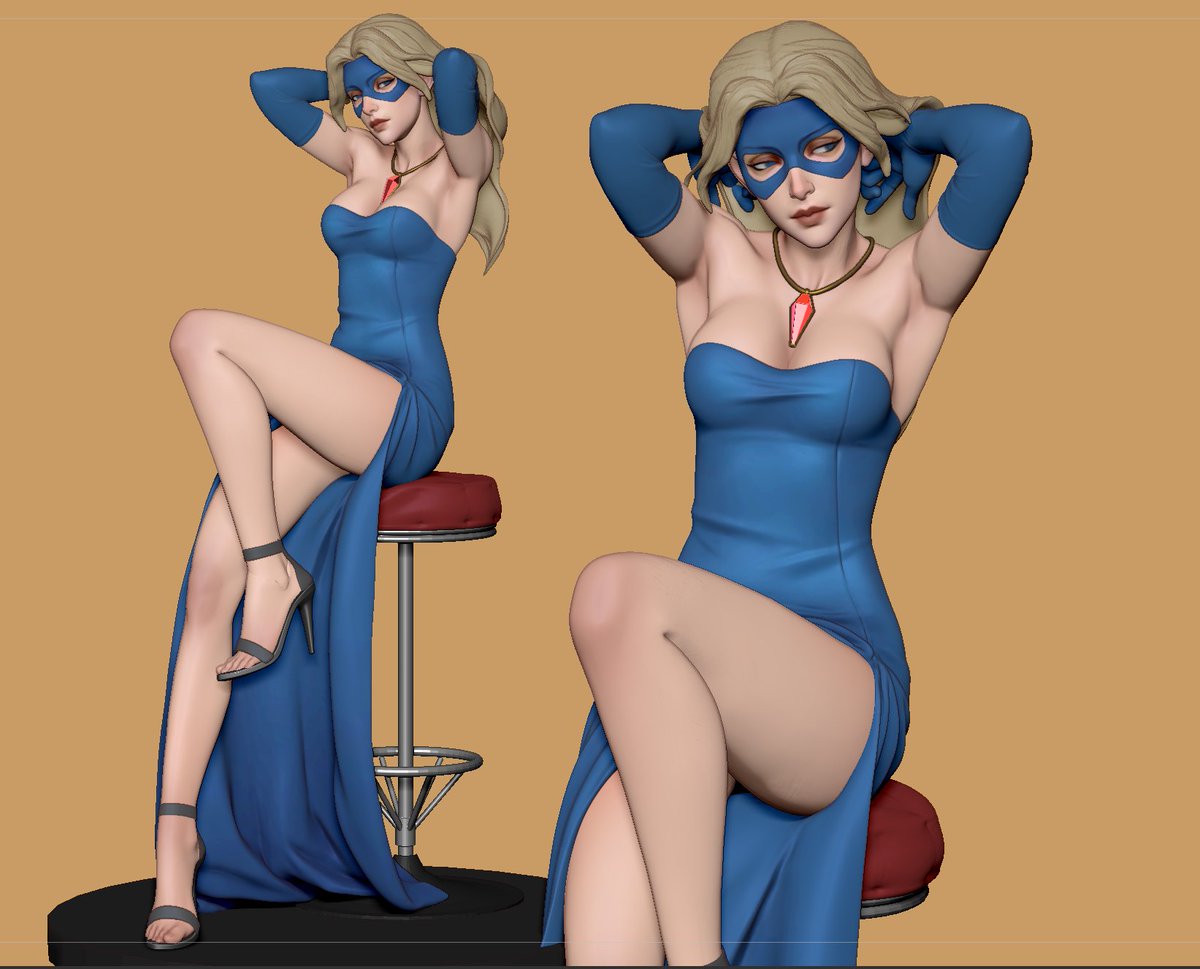 FigureKuru's tweet photo. Blonde Blazer wip 
#dispatch https://t.co/TPEZ2uEsUm