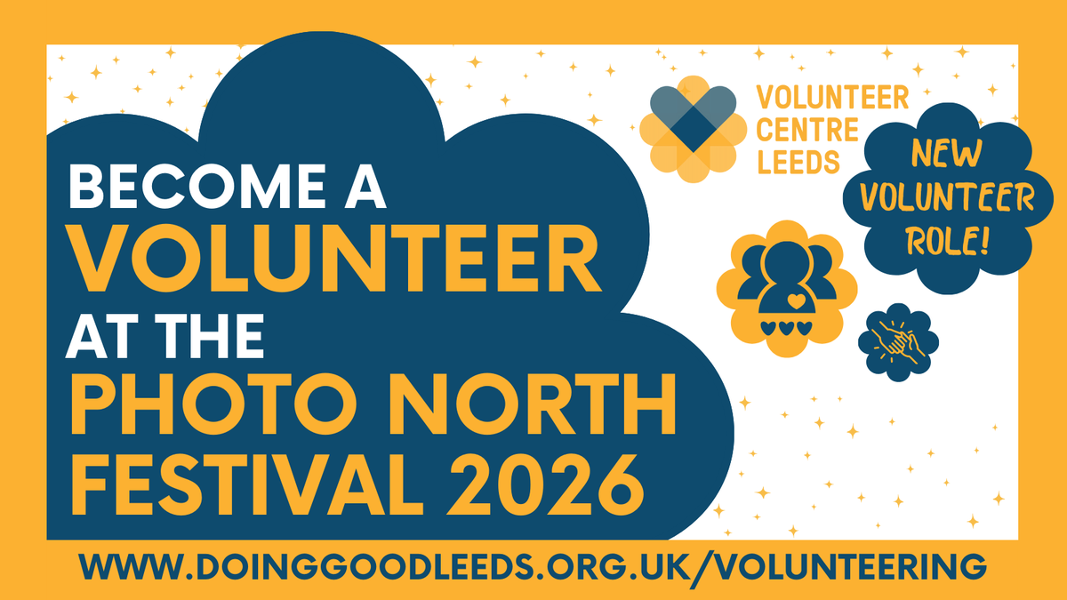 VolunteerLeeds's tweet photo. ⭐ New role! ⭐

Gain photography events experience as a volunteer for @PhotoNorthFest1 at @carriageworks_! 🏛️🖼️📸

📅 Thursday 12th-Sunday 15th March
⏰ 9:45am-5:00pm (flexible shifts)
📍 Electric Press 3, Millenium Sq, LS2 3AD
🔗 https://t.co/NQCsT7aKKv

#VCLNewRoles #Leeds https://t.co/vJ9HIiEoto