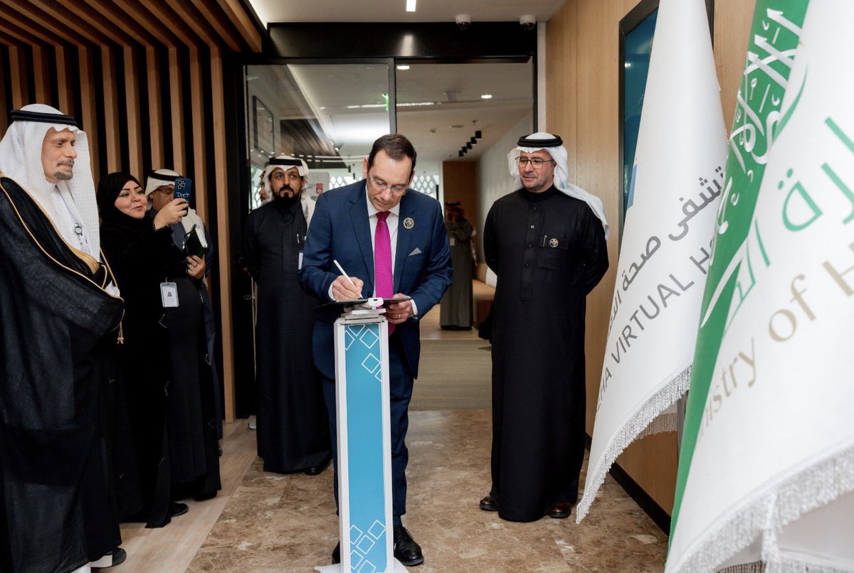 We were honored to host ICN President <a href="/jlcobosserrano/">Jose Luis Cobos</a> at Seha Virtual Hospital, where he witnessed the impact of a pioneering nurse-led virtual care model, showcasing Saudi Arabia’s leadership in delivering innovative, scalable, and globally impactful virtual healthcare 🇸🇦🌍
