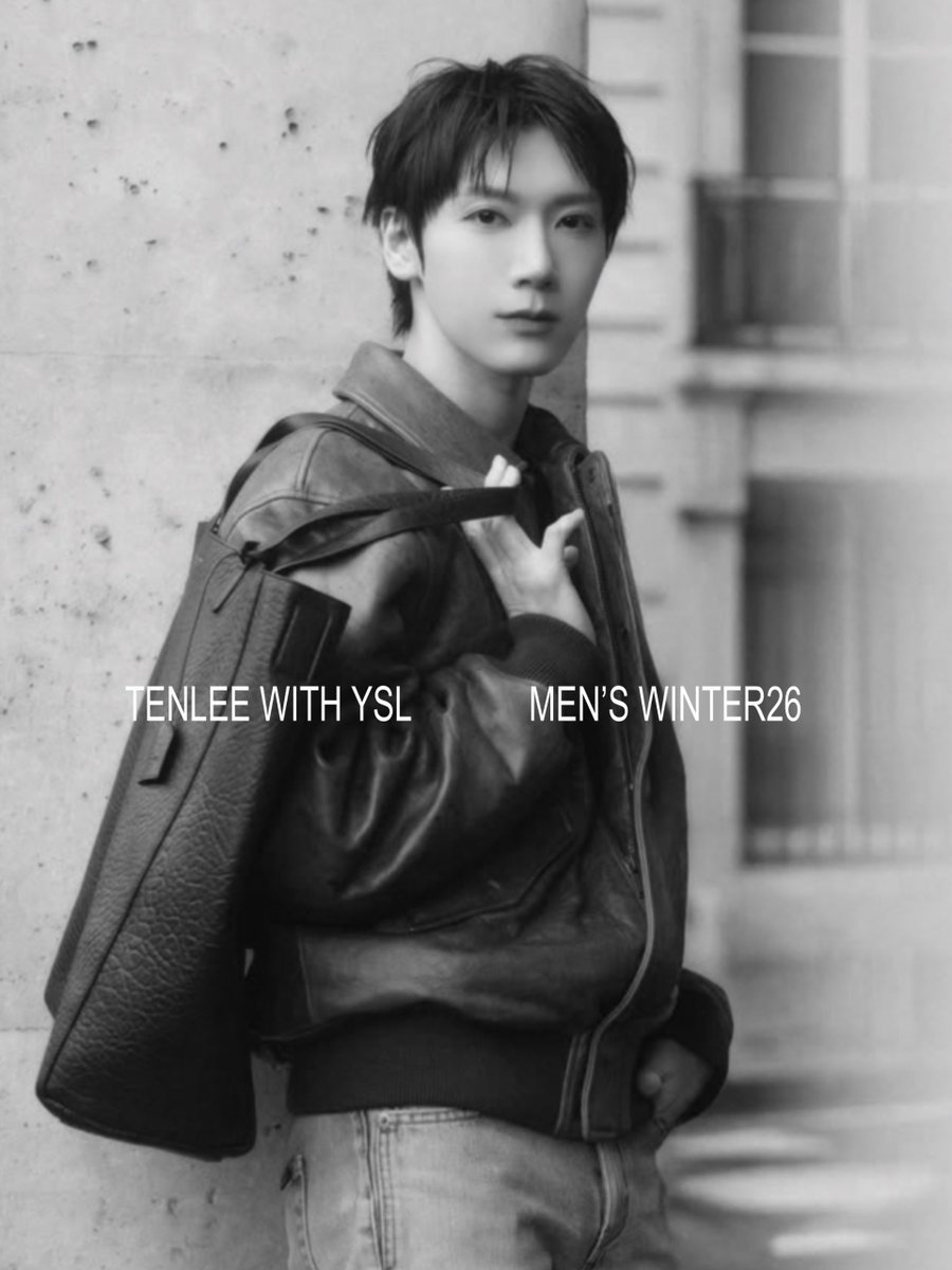 🤎 YSL BOY 

TENLEE WITH YSL MENs WINTER26
#SaintLaurentxTEN