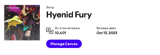 Most of you dont know, not only am I a modder for games, but a music artist. Thanks to <a href="/JohnieCanine/">JohnieCanine 🔜 FURG & FD</a> for helping me produce my first single, it has over 10k Streams! I do plan to make more in the future once everything settles~