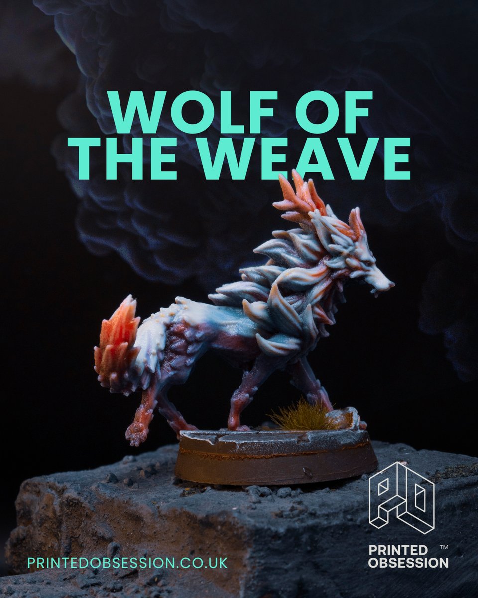 printedobsessio's tweet image. Its coral-like spines and weathered form tell of forgotten currents and primal spirits bound to the deep. Every sculpted detail carries the weight of old magic, making the Wolf of the Weave a striking presence on any battlefield or display.

myminifactory.com/object/3d-prin…

#TableTopRPG
