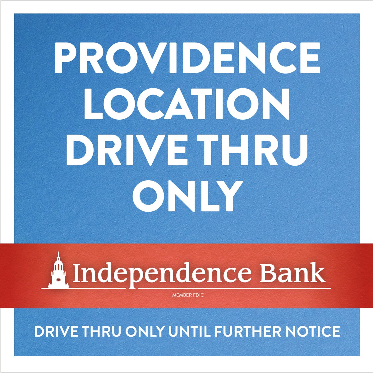 Independence Bank tweet media