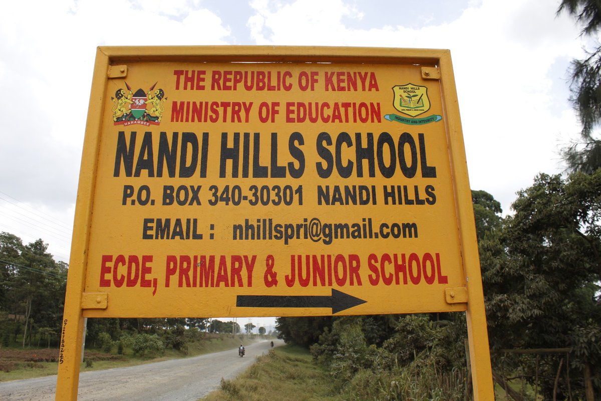 OPLMKe's tweet photo. Day One in Nandi County 
We kicked off our Nandi school tours at Nandi Hills Primary School, engaging pupils through film, history, and conversation—bringing Kenya’s story closer to young learners, right where it happened. We also planted some trees in the end, a living reminder that history, like growth, is nurtured over time. What’s the first history lesson you remember from primary school?