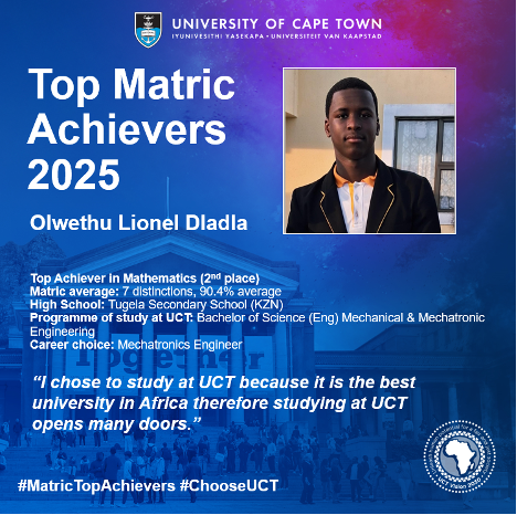 UCT tweet media