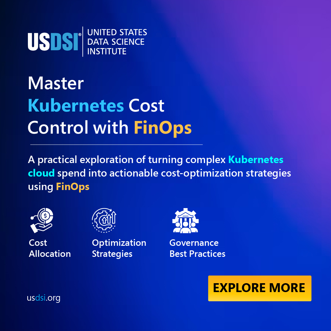 US_DSI's tweet image. Optimize your Kubernetes spend in 2026! Discover the FinOps framework to align cloud costs with business goals, drive efficiency, and master cloud-native financial accountability. Read more to level up your skills tinyurl.com/3uvbnrww
#Kubernetes #CloudFinance #DataScience