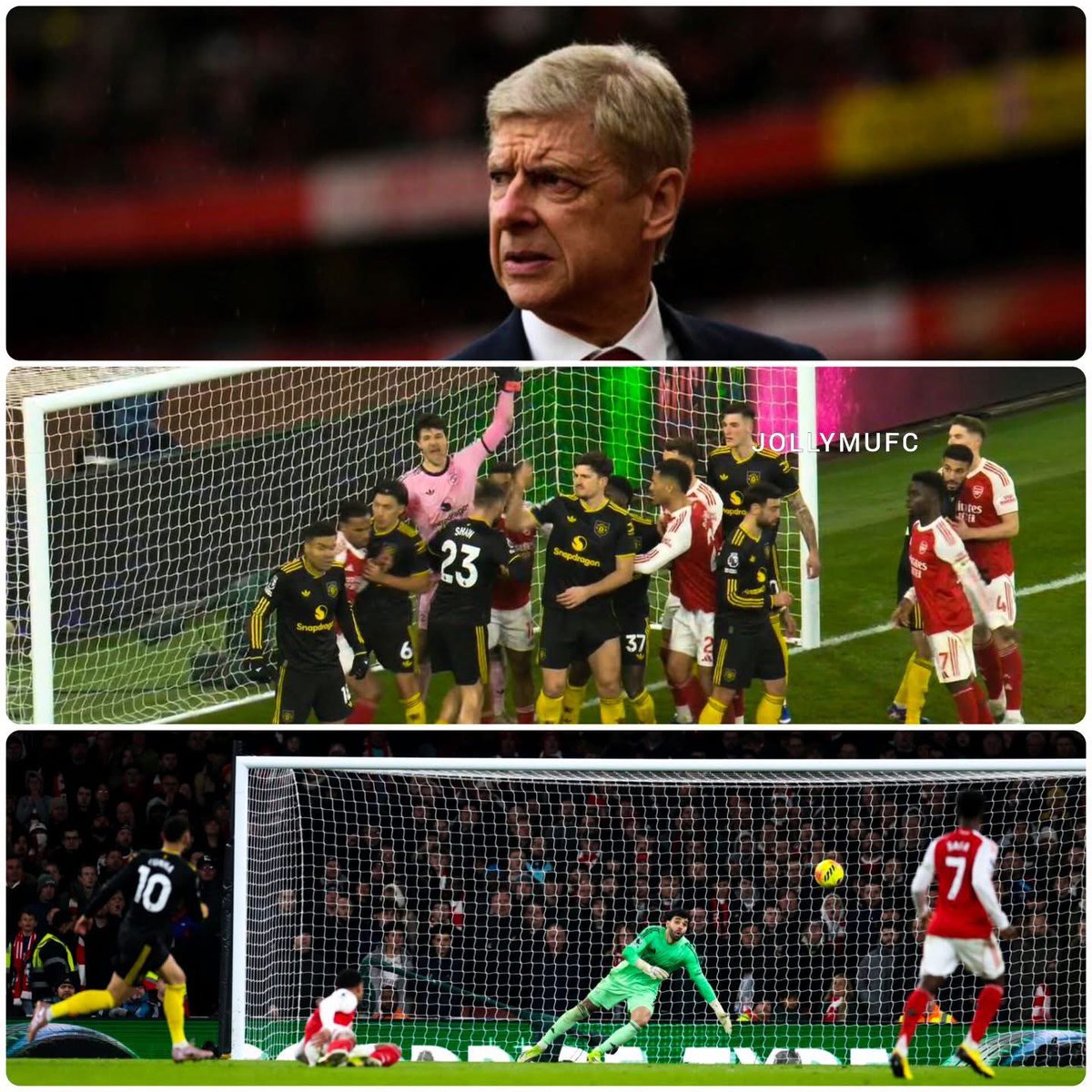 🚨🎙️| Arsene Wenger on Arsenal vs Manchester United:

"The goals scored on both sides illustrated a little bit the way the two teams played.

Arsène Wenger basically said this

United scored their goals by playing proper football.
Good passes.
Good movement.
Players working