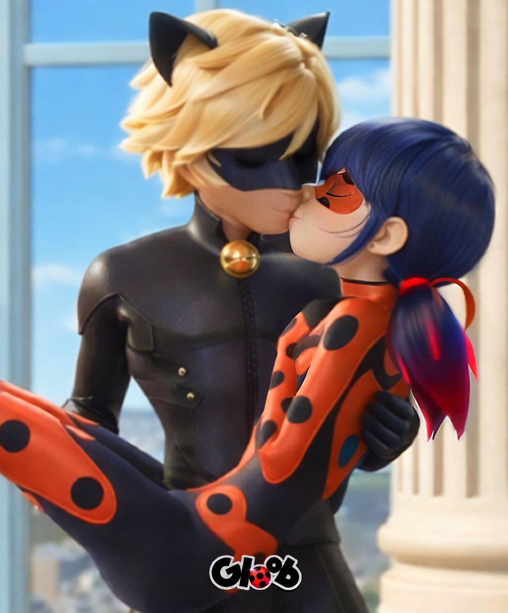 🚨🚨 BREAKING: Mundo Gloob teases the new look at Ladybug &amp; Cat Noir kissing in ‘HEARTFIXER’ 6x20. 

#MLBS6Spoilers #mlbtwt #mlb #MiraculousSeason6 #Ladynoir #AdrienAgreste #MLBS6Leaks