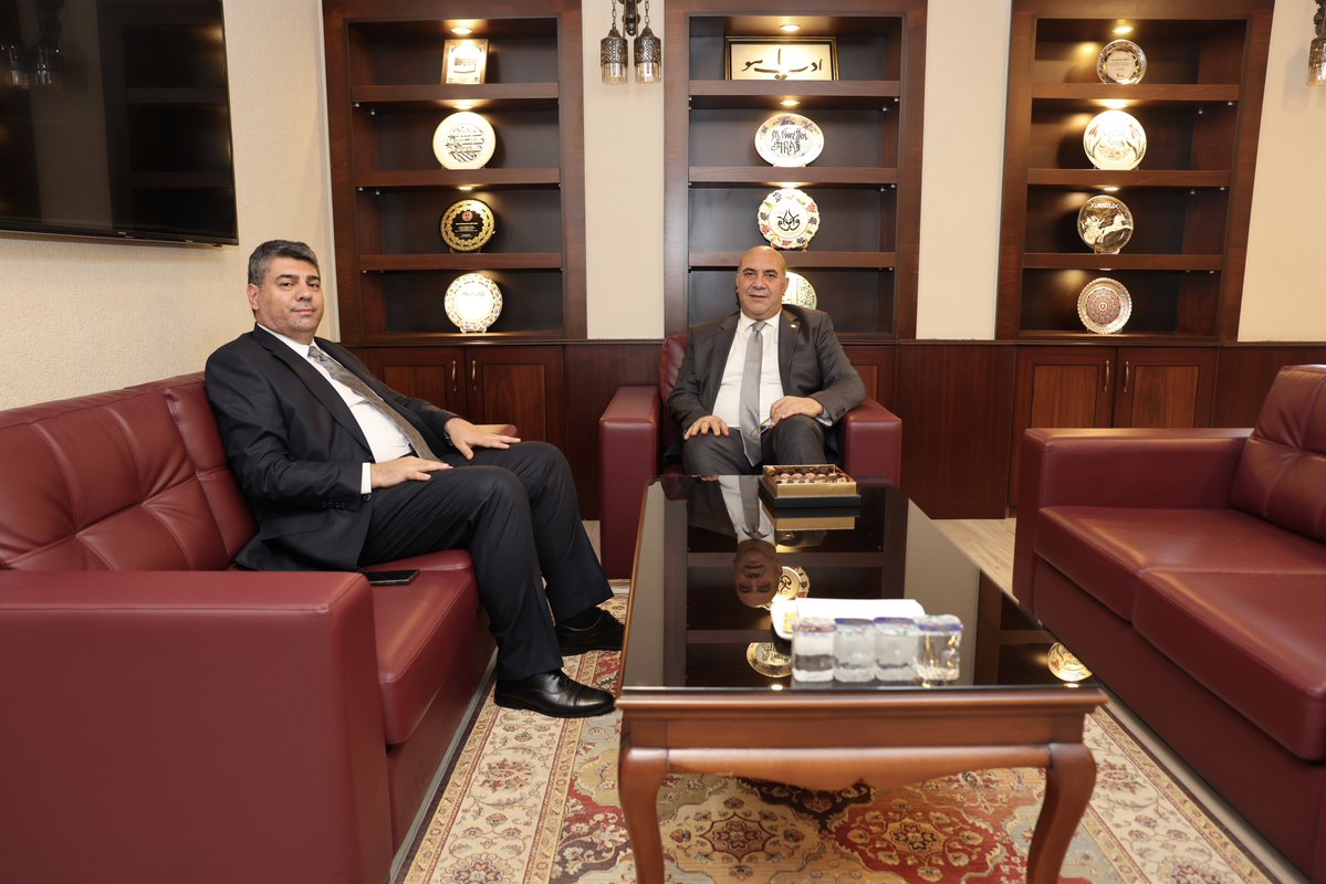 Karataş Kaymakamı Sayın Necati Aktan, İl Millî Eğitim Müdürümüz Sayın Mehmet Nurettin Aras’ı ziyaret ederek hayırlı olsun dileklerini iletti.  <a href="/tcmeb/">Millî Eğitim Bakanlığı</a> <a href="/Yusuf__Tekin/">Yusuf Tekin</a> <a href="/mnaras/">M.Nurettin ARAS🇹🇷</a>