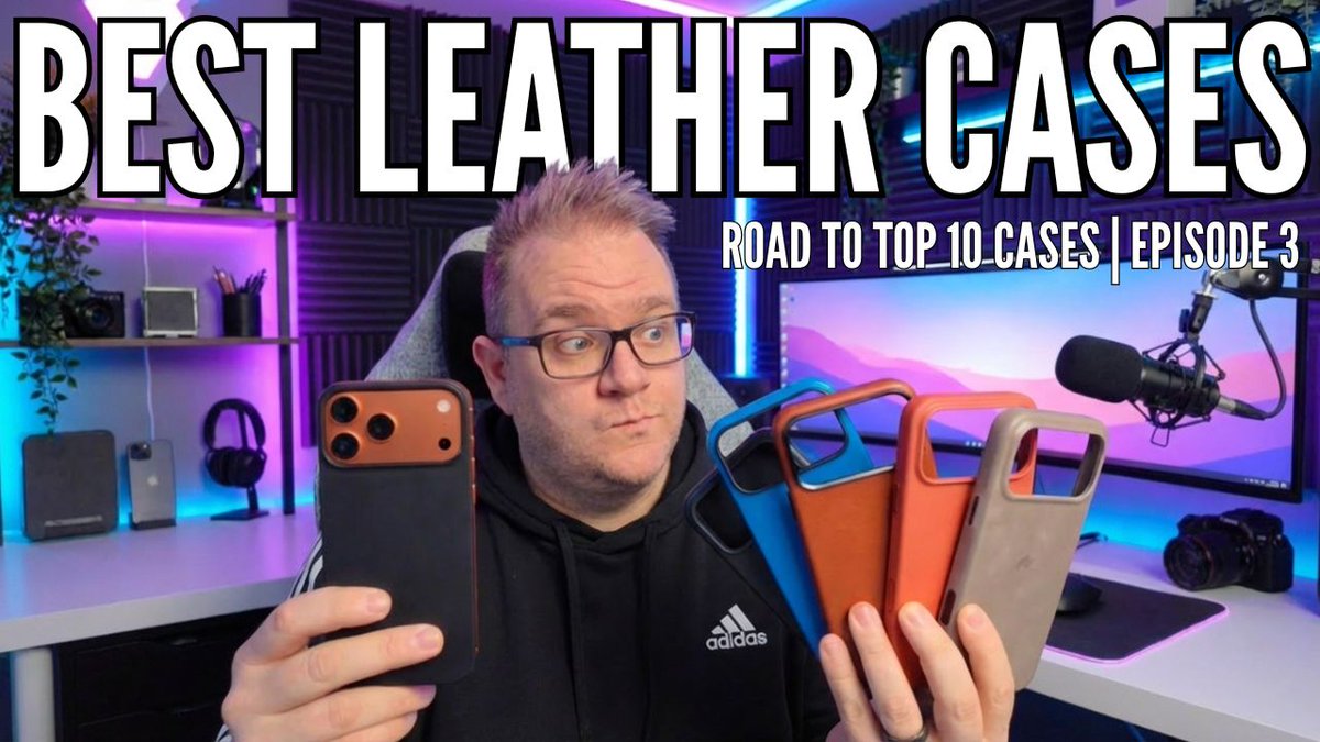 Episode 3 is live: Best Leather Cases

Leather cases ≠ automatic upgrade.

On a iPhone 17 Pro Max, weight and balance matter more than ever.

Road to Top 10 iPhone 17 Pro Max cases
🎥 youtu.be/s9bA3bgaMkc