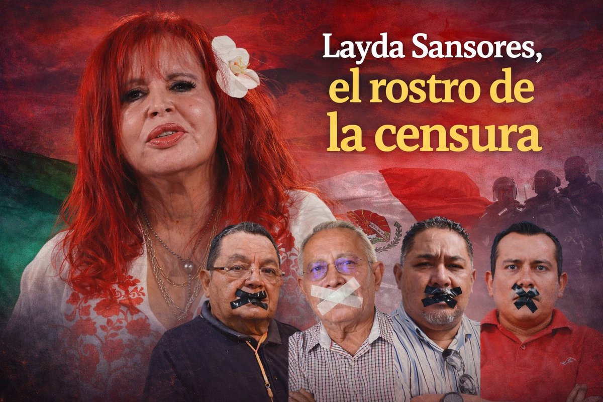 Compartimos la columna ✍🏻 TESTIGO FIEL: 'Layda Sansores, el rostro de la censura'. Escribe el periodista, Jesús Torres | JT noticias <a href="/article19mxca/">ARTICLE 19 México y Centroamérica</a> jtnoticias.com/layda-sansores…