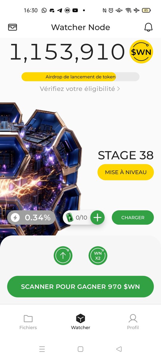 Bonjour ! Je veux vous inviter à cette application crypto que j’utilise. Si vous vous inscrivez avec mon code, vous recevrez 1 000 $WN et j’obtiendrai également un bonus.

DeNet Storage &amp; Watcher Node est gratuit

Rejoignez avec mon lien : links.denet.app/mobile?referre…