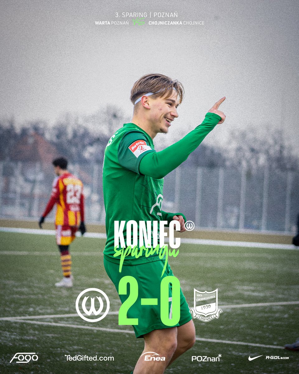 WartaPoznan's tweet photo. Zwycięstwo w trzecim meczu kontrolnym 🔥☝🏼
2 #WARCHO 0 https://t.co/k67BoyPUDe