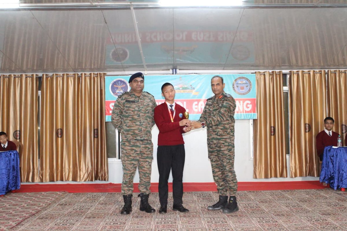SSEastsiang's tweet photo. Inter House Extempore Competition was conducted with great enthusiasm at Sainik School East Siang. Cadets representing Dibang, Kameng, Tirap and Subansiri Houses participated in the event and demonstrated remarkable confidence, clarity of thought and oratory skills. https://t.co/R4L7ArvKck