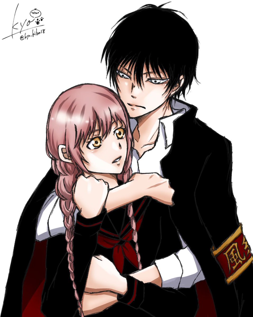 kyo様 夢絵イラスト 恭さん（@kyo_hiba18 ）に描き合いで夢絵を描いていただきました