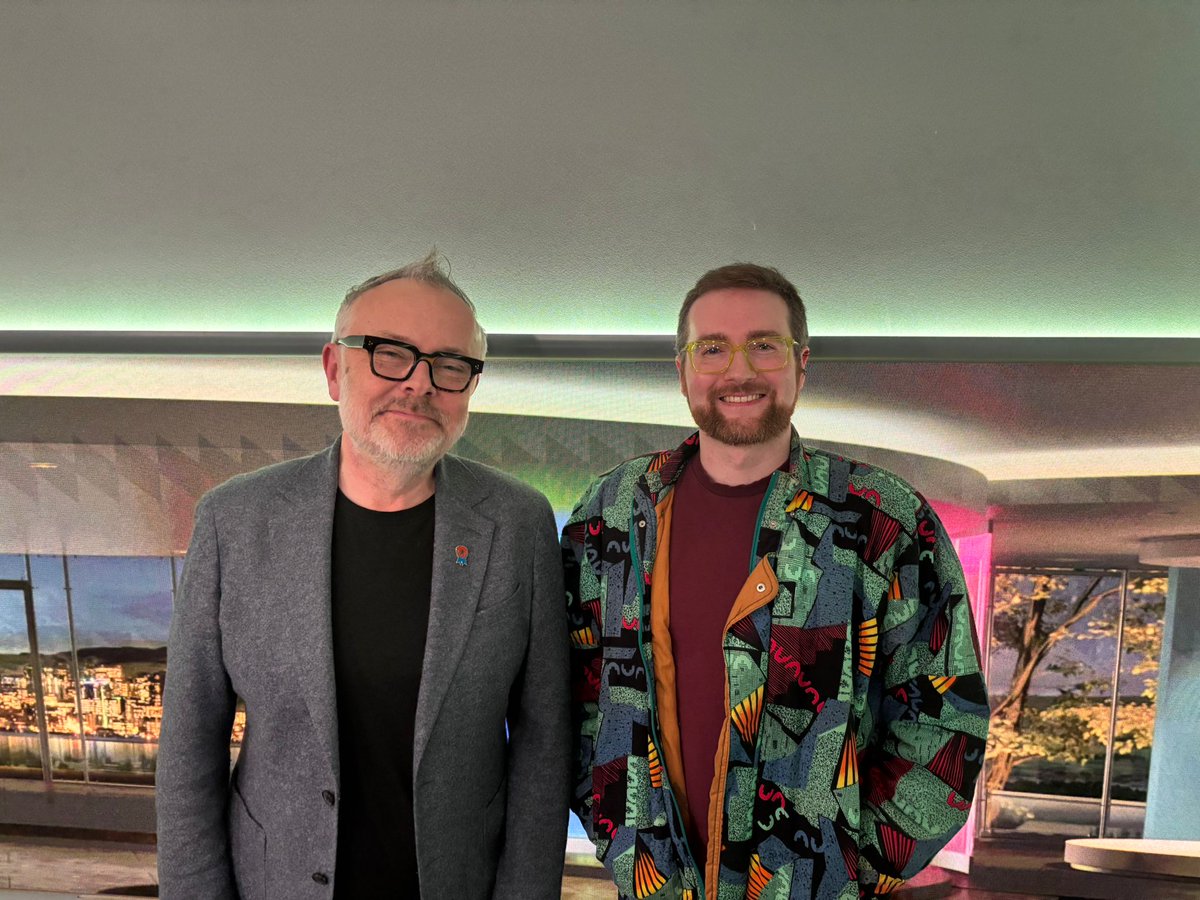 NSOrchestraIRL's tweet photo. 📻 Thanks to Rick O'Shea and composer @AnselmMcdonnell for a brilliant conversation on RTÉ'S Arena @RTERadio1 last night!

This Friday, hear Anselm's music come to life as NSOI premieres his First Cello Concerto 'Hostile Summits'

https://t.co/Z3PkisyERy https://t.co/PDM99GGjfW