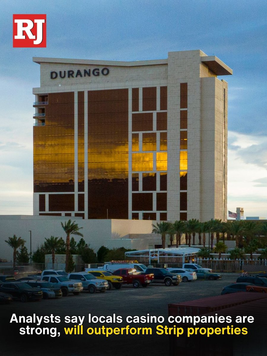 reviewjournal's tweet photo. Two gaming industry analysts, in separate reports, say the Las Vegas locals market will continue to be strong and financially outperform Strip properties.
READ MORE: https://t.co/aXPglRDkJy https://t.co/5bHCVa1k7L