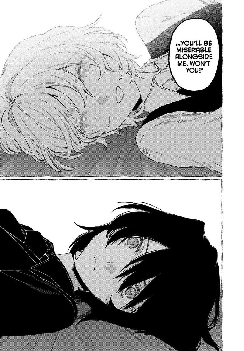 whyheathen's tweet image. I'm happy and sad, It was a beautiful story with great potential but got cut short because of axed. 
The last chapter was SUPER YURI feeding the fans for the last time but gracefully.