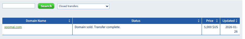 Domainer tweet media