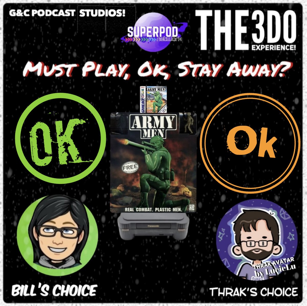 The original Army Men was definitely not a perfect game, but in a lot of ways it was very solid. Definitely an ok from us!