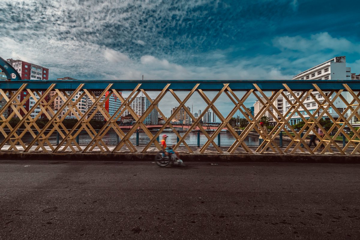A Ponte de Ferro do Capibaribe, Ponte da Boa Vista.  

A Ponte de Ferro foi projetada pelo engenheiro Francisco Pereira Passos e construída em contrato com a firma inglesa Watson &amp; Smith, 1873.  

.
Recife - PE - Brasil