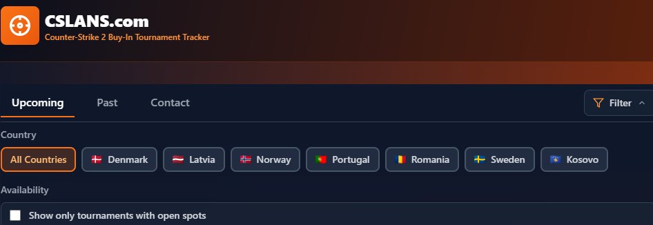 CS2LANS's tweet image. Filters are now available ✅
