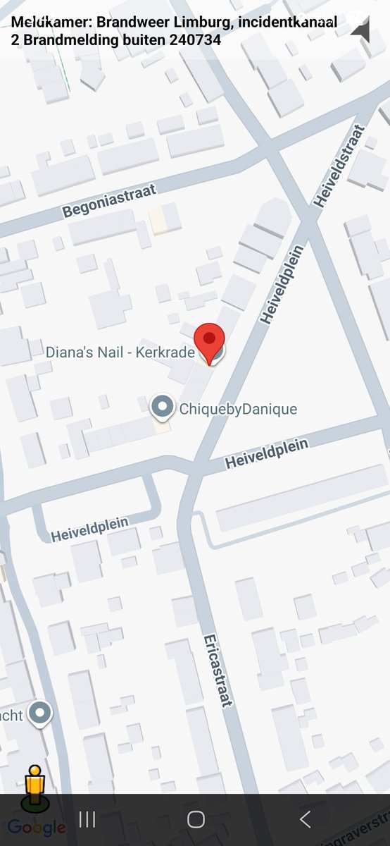 Brandmelding Buiten Inzet Brandweer